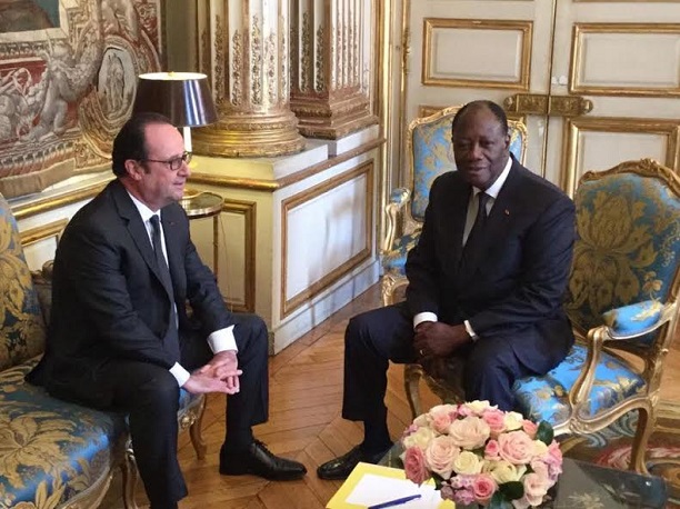 rencontre françois hollande et alassane ouattara