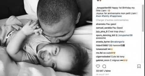 Photo L Adorable Message De Tony Parker Pour Les Deux Ans De Son Fils